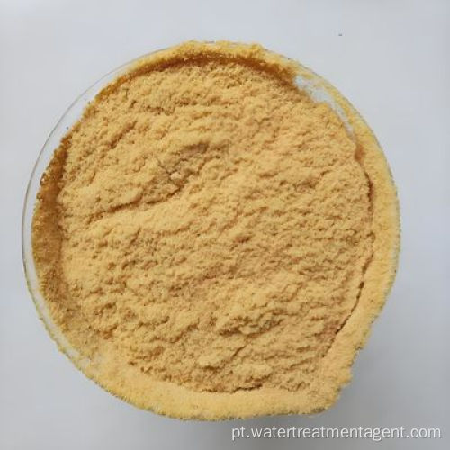 Sulfato férrico amarelo claro para tratamento eficaz de água